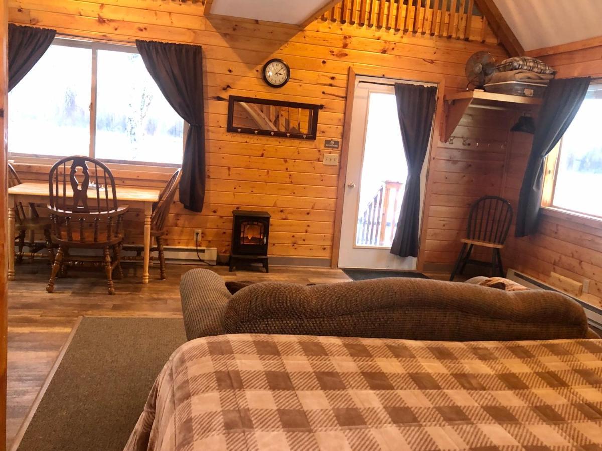 Susitna River Lodging, Riverside Cabins Talkeetna Exteriör bild
